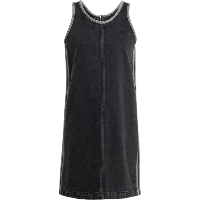 Dress adidas Adicolor Denim 3 Stripes Tank Dress Black/ True Black Denim XS (XS)