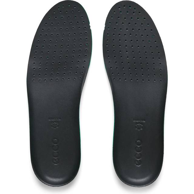 ECCO Comfort Lifestyle Insole Mens - Men's Leather Inlay Sole - Black - Size: 7.5 (EU 41)