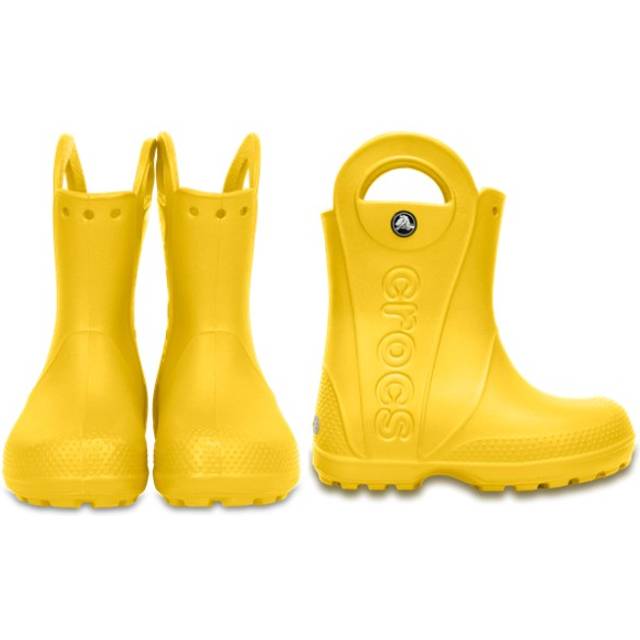 Crocs Handle It Kids Gummistövlar, Yellow, 23-24