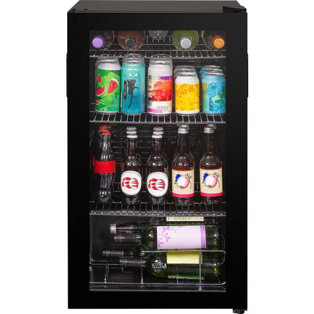 Kuhla K48BC101B 90 Can Beverage Cooler In Black, Black