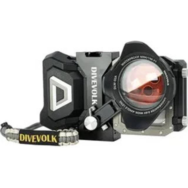 DIVEVOLK SeaTouch 4 MAX Kit with 0.6X Wide Angle Lens for iPhone and Android Smartphone