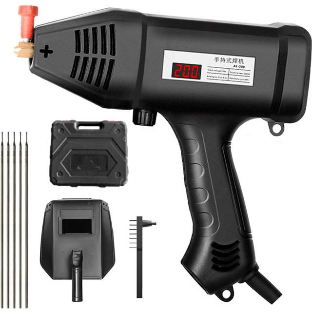 Portable Electric Welding Machine 220V 3000W Hand Held Welder with IGBT Inverter Stepless Current US plug