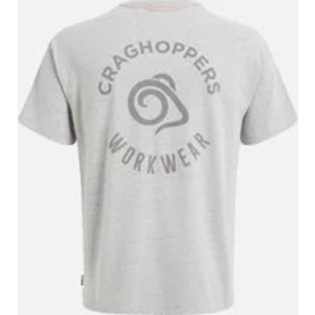 T-Shirt Wakefield Workwear Organic Cotton Soft Grey Marl (M)