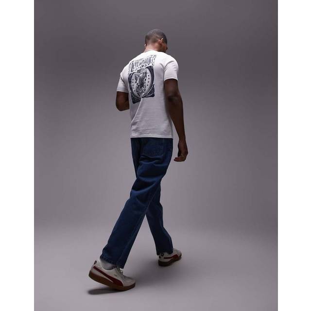 Levi's Eagle Backhit Graphic T-shirt- White, White, Size S, Men