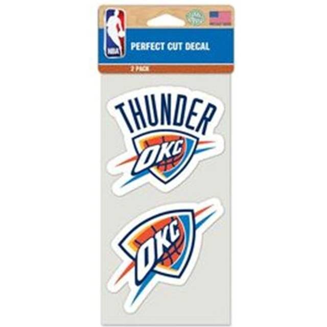 Oklahoma City Thunder Set of 2 Die Cut Decals