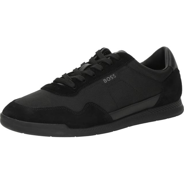 (Black, 6 (Adults')) Boss Tatanium Men's Black Trainers