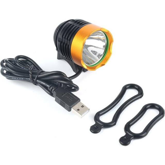 (a-02) 1200 Lumens Bicycle Front Led Flashlight Rainproof Front Lamp USB Rechargeable Bike Light Led Powerful Flashlight MTB Accessory