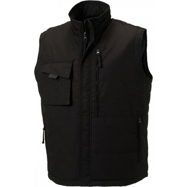 Russell 014M Heavy Duty Gilet Size: 2XL, COLOUR: Black