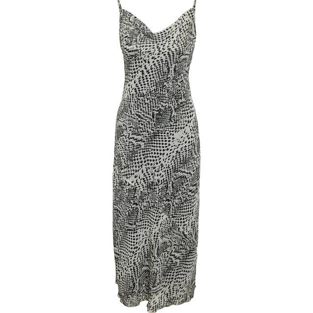 Printed Midi Dress