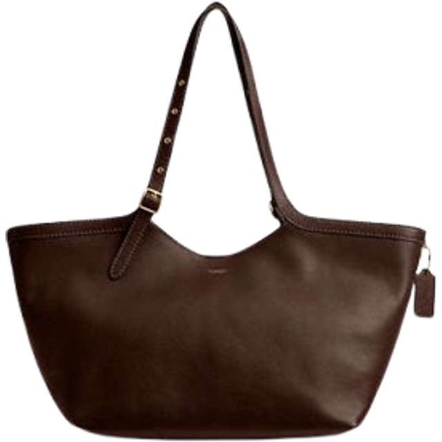 Coach Gramercy Leather Tote Bag, B4/Maple