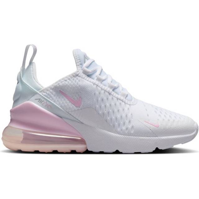 Nike Air Max 270 Older Kids' Shoes - White - 4
