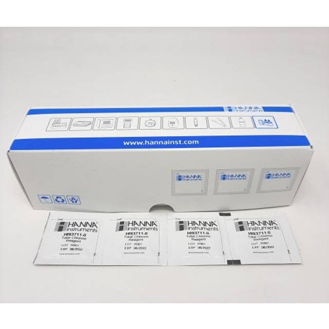 Hanna Instruments-93711-01 Total Chlorine Reagent, DPD Method