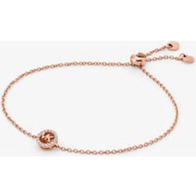 MK Fulton Precious Metal-Plated Sterling Silver Slider Bracelet - Rose Gold - Michael Kors - ONE SIZE