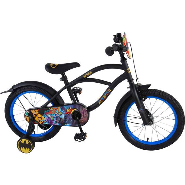 Volare Batman 16" pojkcykel med stödhjul