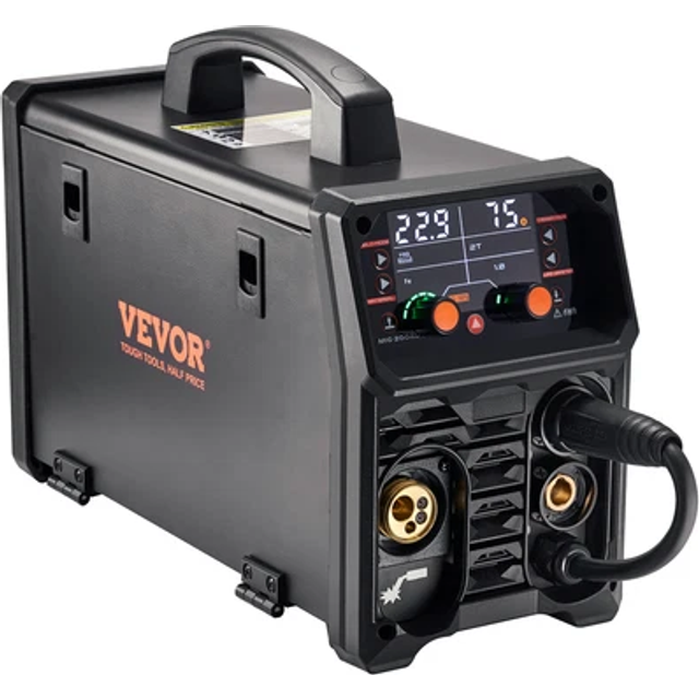 VEVOR 5-in-1 Schwei&#xDF;ger&#xE4;t MIG TIG 200A Welder Schwei&#xDF;er 6,1KVA Pluse synergisch