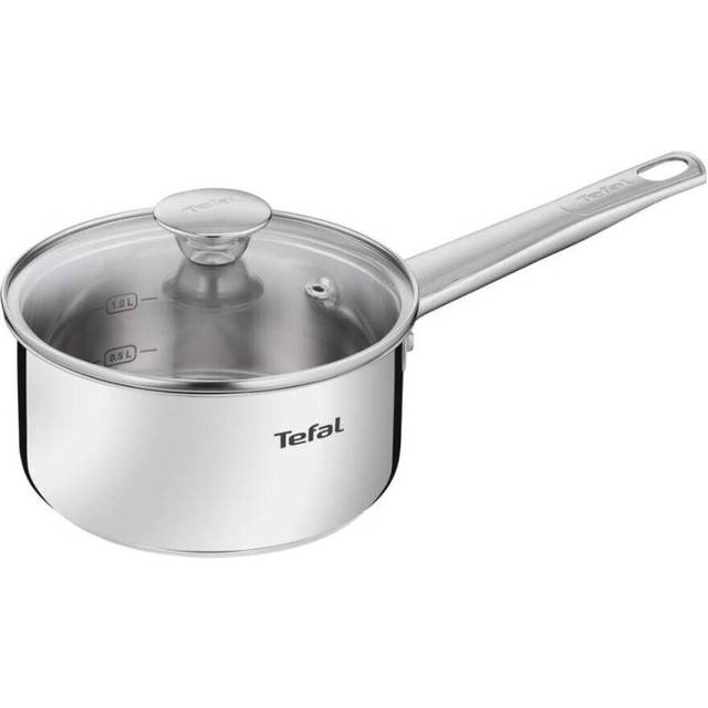 Tefal - Cook Eat Kastrull 16 cm M/Lock Rostfritt Stål