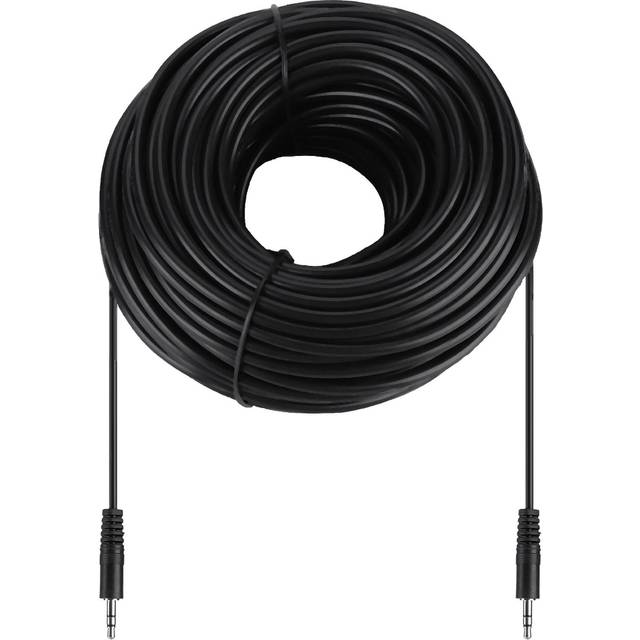 3.5mm Copper Male to Male Shielded Audio Cable for Speakers Headset 30m