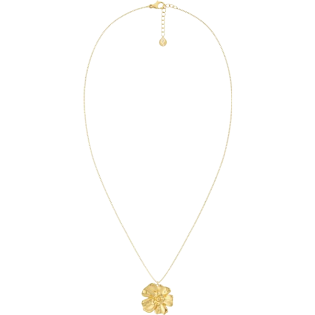 Edblad - Halsband Floral Necklace L - Guld
