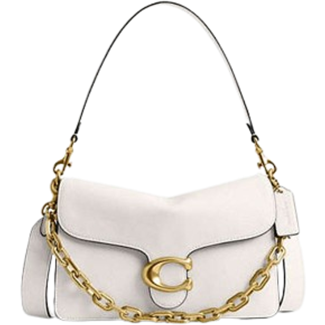 Coach Chain Tabby Leather Crossbody Bag