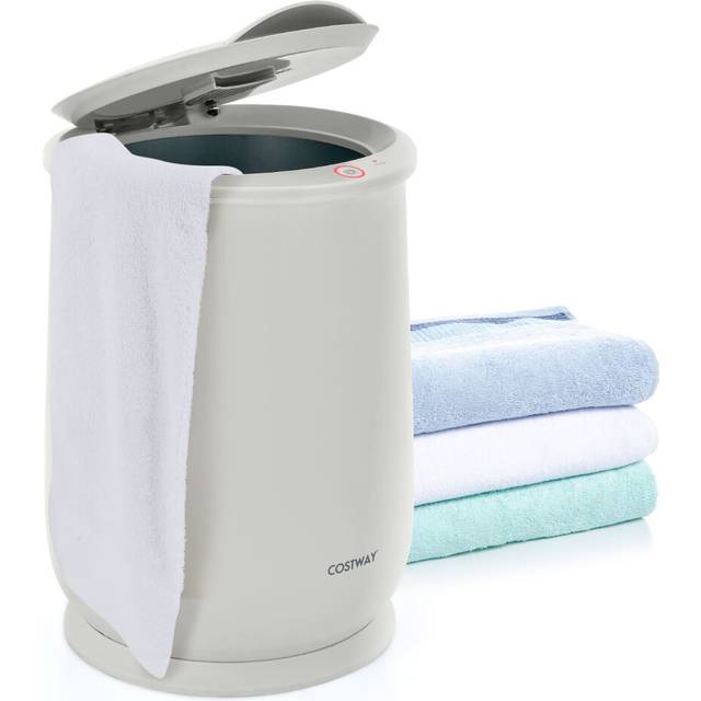 Bathroom Towel Warmer Bucket Portable Spa Hot Towel Heater-Grey
