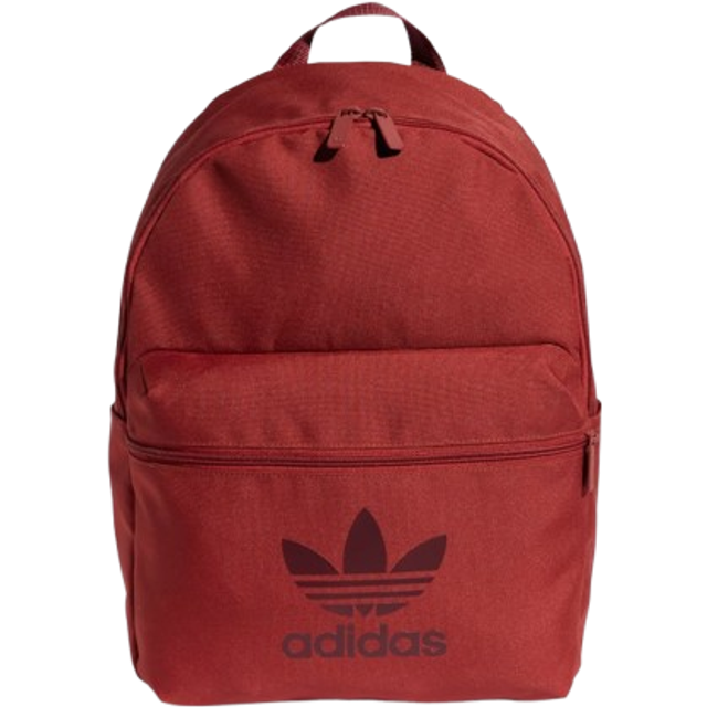 adidas Originals – Adicolor – Ljust rubinröd ryggsäck