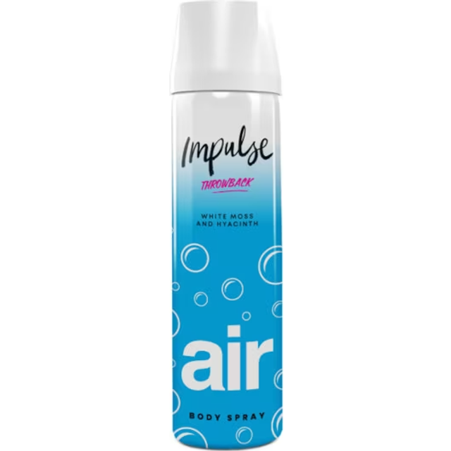 Impulse Oxygen Air Body Spray White Moss and Hyacinth 75ml