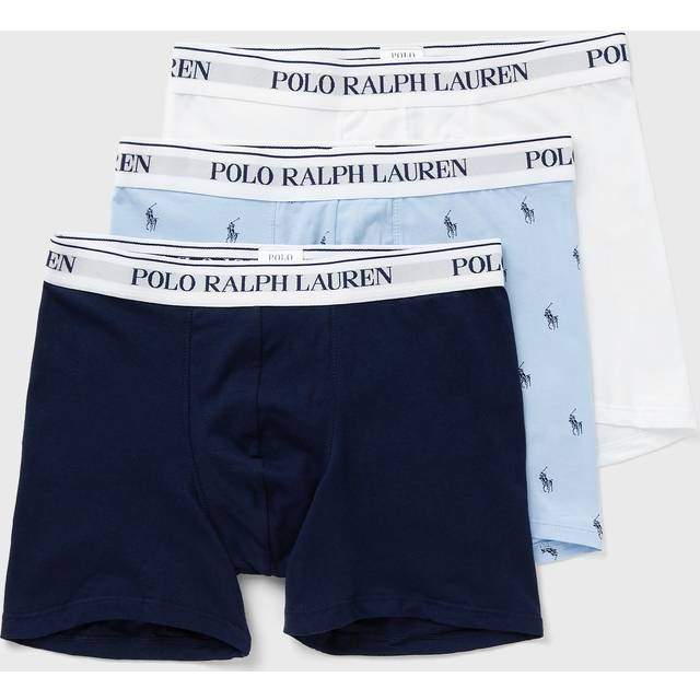 Polo Ralph Lauren 3 Pack Boxer Briefs - Classic Multi, Assorted, Size S, Men