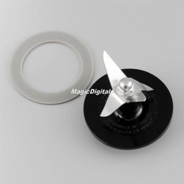 Black Cuisinart Blender Blade Cutter With Sealing Ring Gasket Spb-456-2 Parts