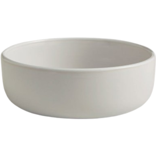 White Stacking Cereal Bowl