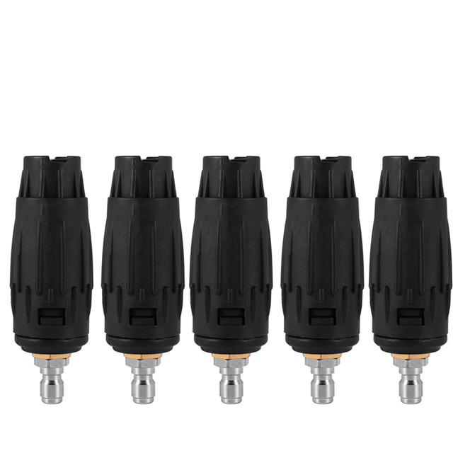 5X Adjustable Pressure Washer Nozzle Tips, Variable Pattern, 1/4 Inch Quick Connect Plug, 3000 PSI