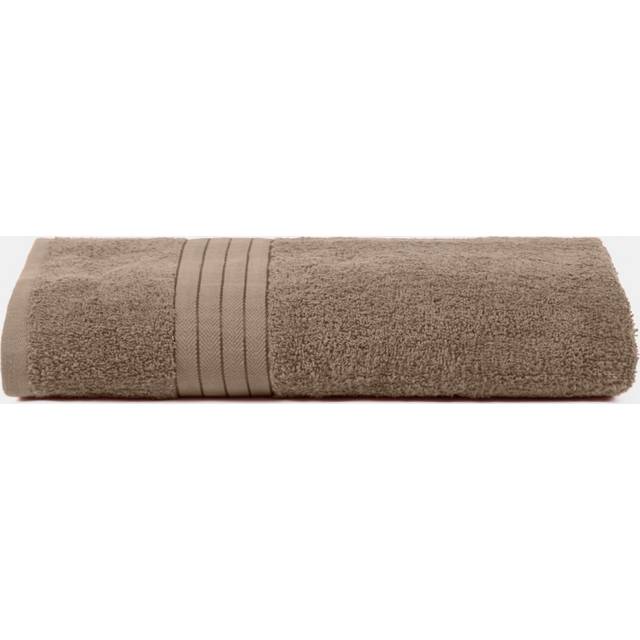 OHS 100% Cotton 2 Jumbo Bath Sheets - Mocha - Natural