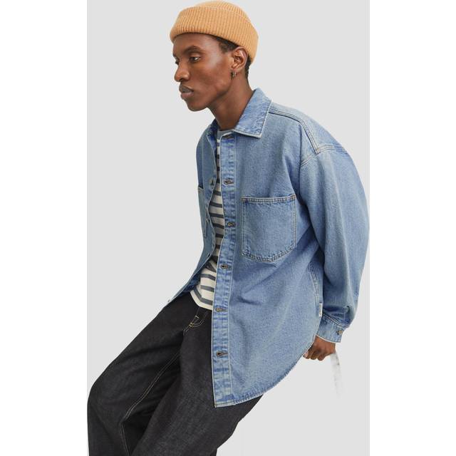 Wide Fit Denimskjorte