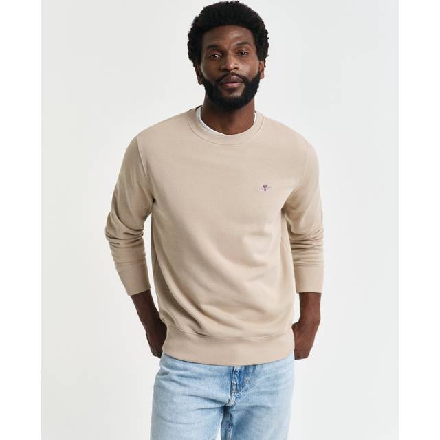 GANT Herr Shield sweatshirt med rund hals (4XL)