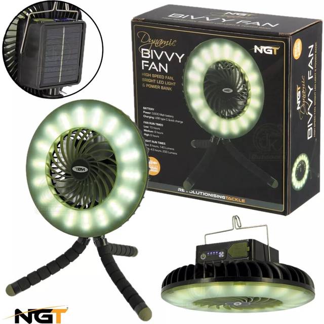 Ngt ventiltor dynamic fan & bivvy light