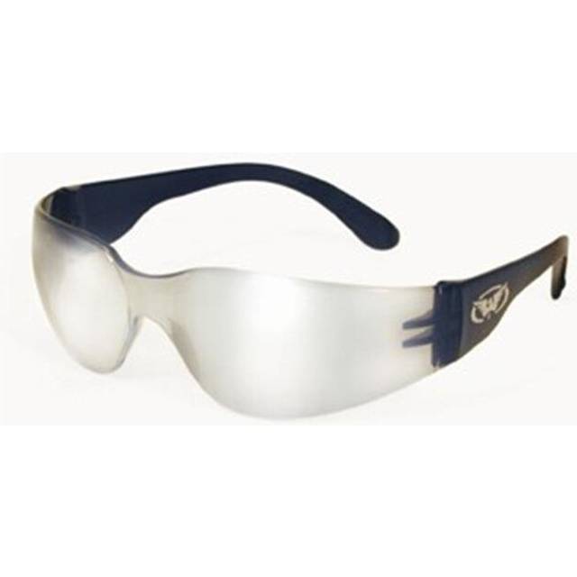 Safety Rider Safety Glasses With Clear Mirror Lens