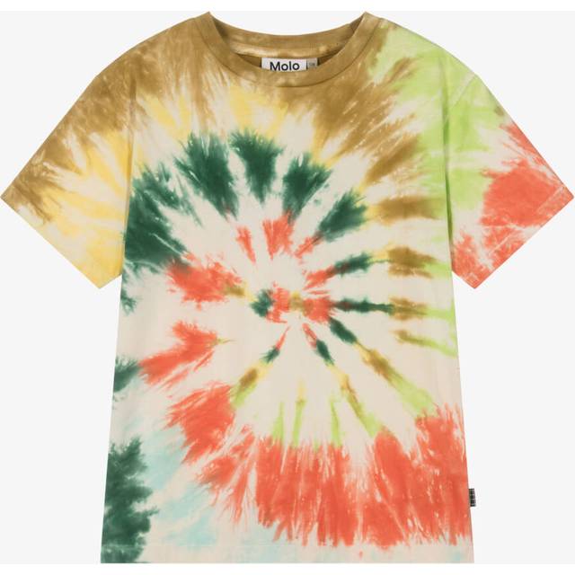 Molo Kids' Riley Tie-Dye T-Shirt, Multi