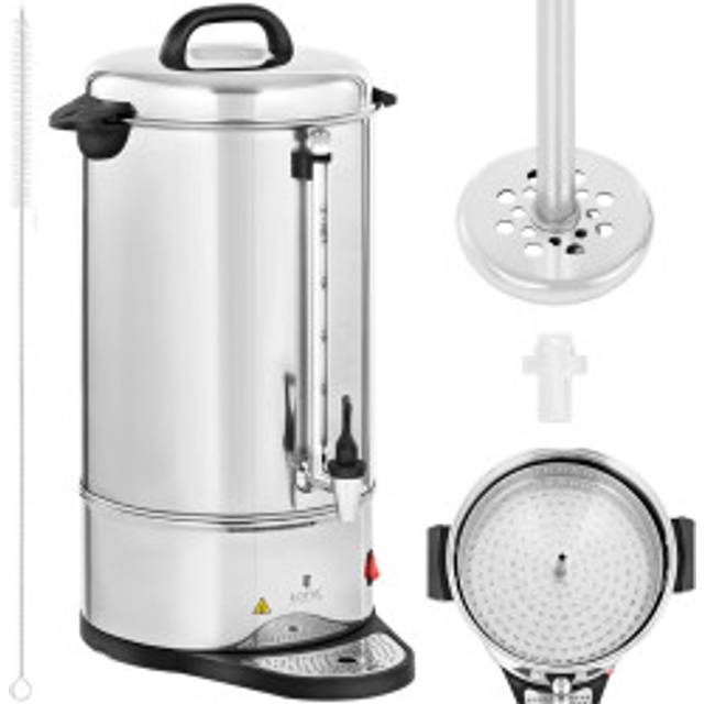 Kaffe/te infusionsapparat med kran och droppbricka 1550 W 15 l