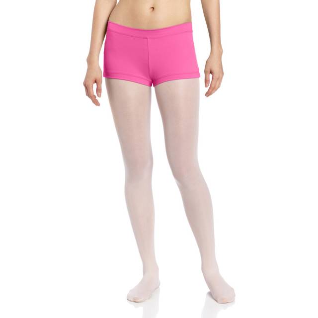 capezio Womens Team Basic Boy cut Low Rise Short  Hot Pink  X-Large