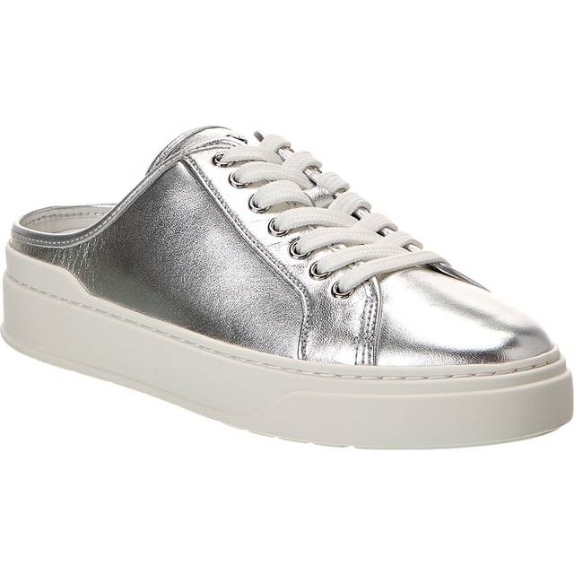 Stuart Weitzman Skater Leather Mule Sneaker