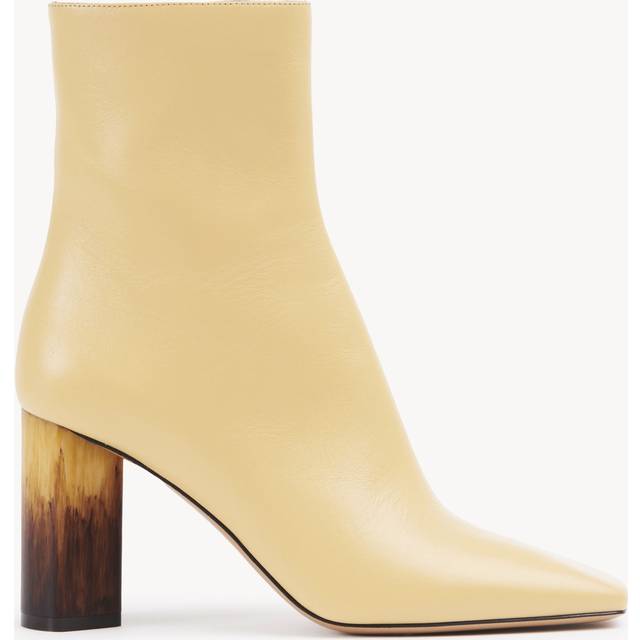 CHLOÉ Georgia ankle boot Brown Size 3 100% Lambskin