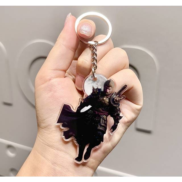 (Wukong 9) And Fun Colorful Black Myth Wukong Acrylic Keychain Perfect For Students Colleagues And Loved Ones