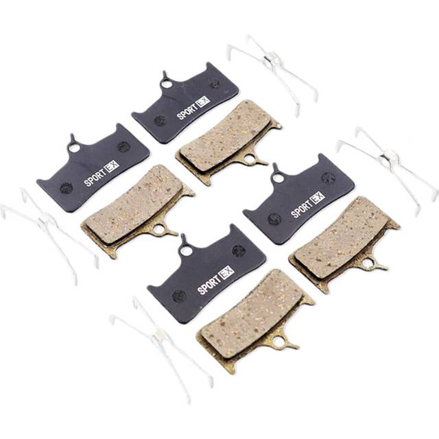4 Pairs Bicycle Disc Brake Pads for HOPE DH4 E4 and M755 Caliper,Sport EX Class,Resin