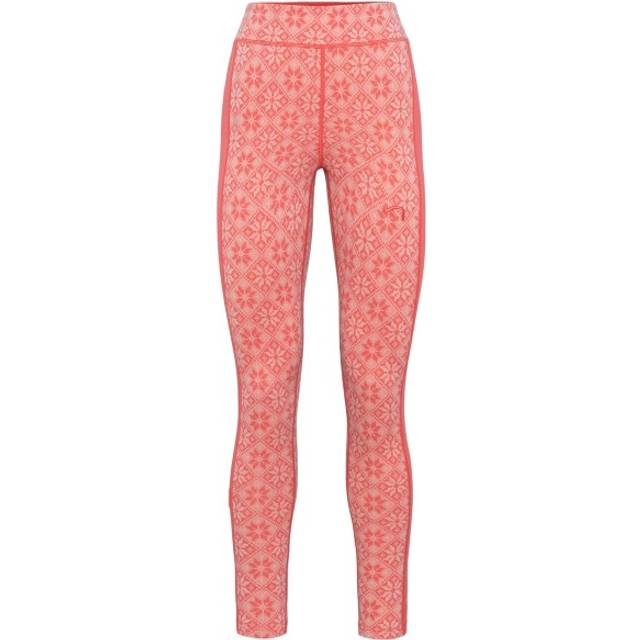 Kari Traa - Women's Rose High Waist Pant - Merino base layer size M, pink