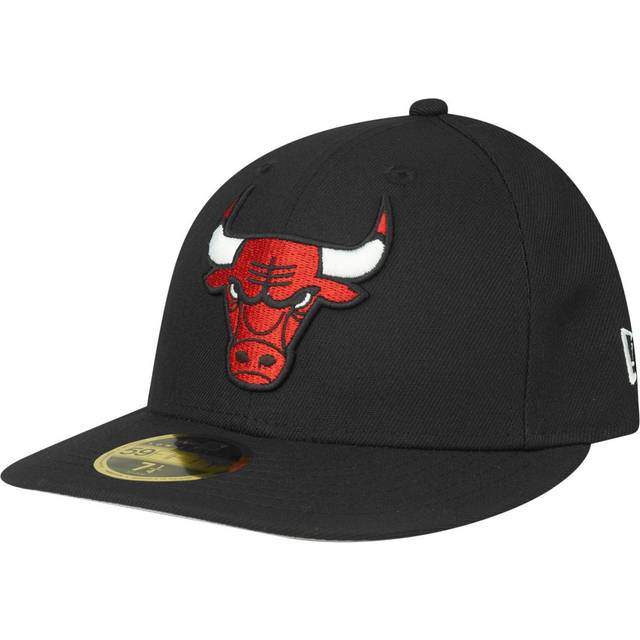 New Era 59Fifty Low Profile Cap - Chicago Bulls schwarz