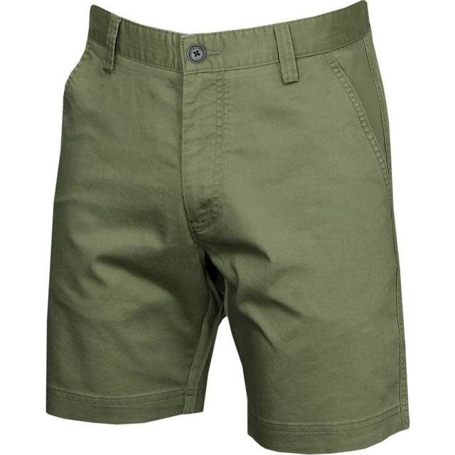 (40, Pale Olive) Calvin Klein Mens 2025 Campus Chino Lightweight Stretch Golf Shorts