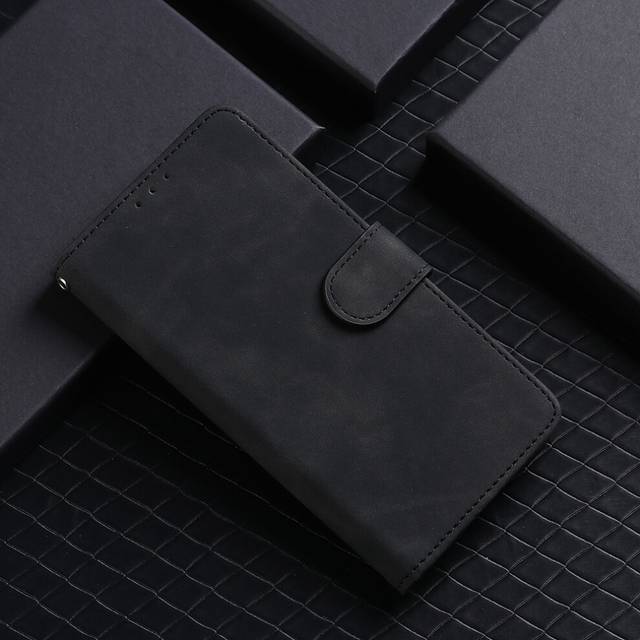 (Black 1, Hot 30 Play) Luxury Skin Feel Leather Magnetic Flip Case For Infinix Hot 30 Play 30i 4G Wallet Card Book Stand Cover With Strap Hot30 30Play