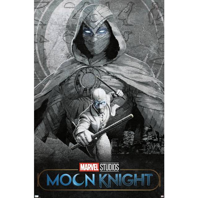 "Trends International Marvel Moon Knight - Teaser Wall Poster  14.725"""""""" x 22.375""""""""  Premium Unframed Version"