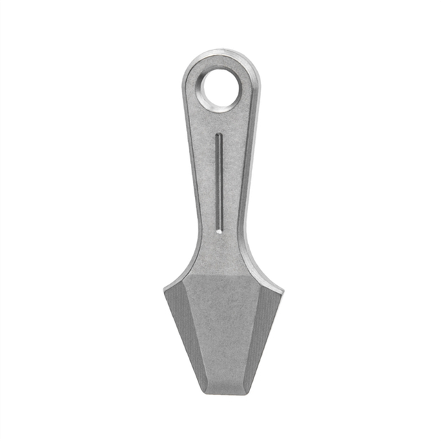 Titanium EDC Pry Bar Mini Alloy Crowbar Keychain Pendant Camping Accessory