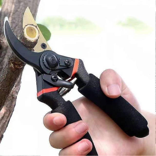 (As show, One size) Plant Trimming Horticulture Pruner Cutter Pruner Shrub Garden Scissors Tool Branch Shear Orchard Pruning Shears Folding Saw