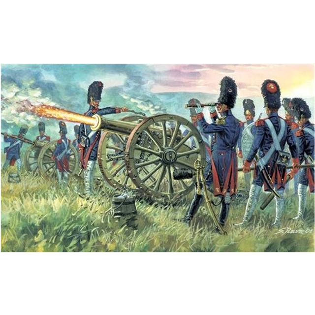 FRENCH IMPERIAL GUARD ARTILLERY  - SOLDIERS 1:72 - Italeri 6135